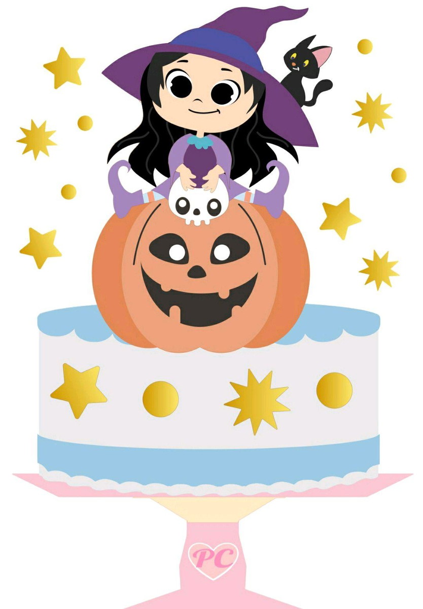 ARQUIVO DE CORTE TOPO DE BOLO HALLOWEEN (#2037) STUDIO.