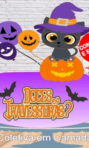 ARQUIVO DE CORTE TOPO DE BOLO HALLOWEEN #2765