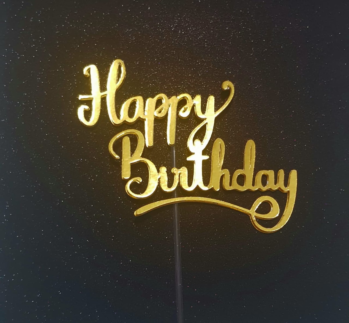 Arquivo de corte topo de bolo - Happy Birthday