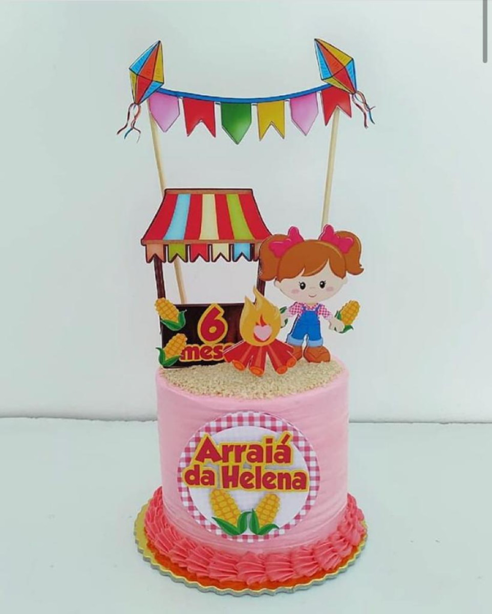 Arquivo de corte topo de bolo Junino