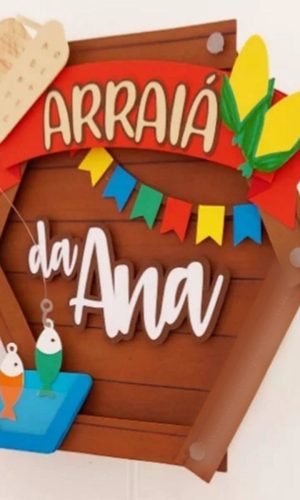 ARQUIVO DE CORTE TOPO DE BOLO JUNINO ARRAIÁ #14134