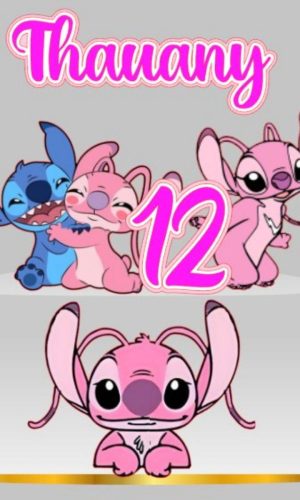 Arquivo de Corte Topo de Bolo Lilo e Stich #17204