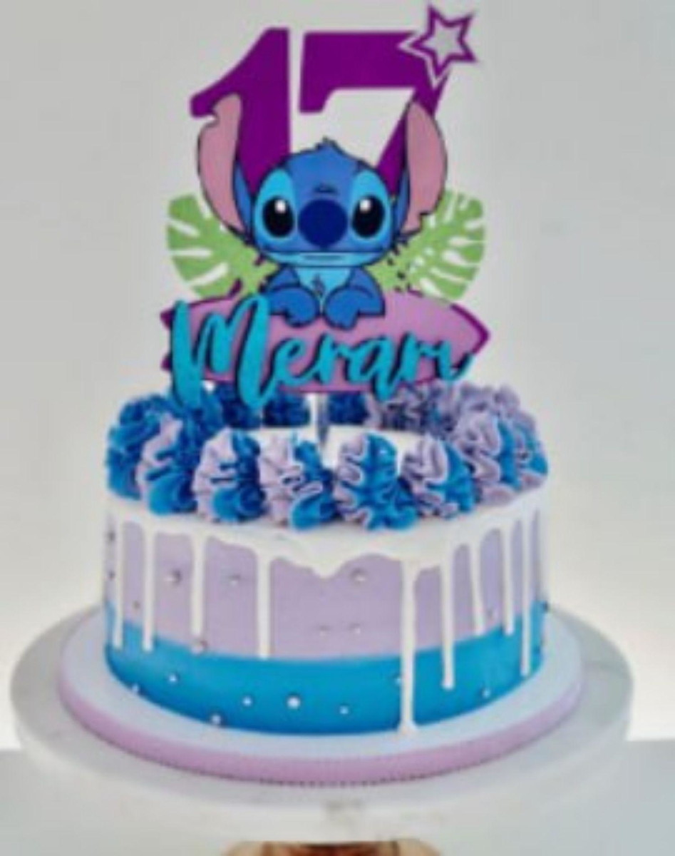 Arquivo de Corte Topo de Bolo Lilo e Stich #17214