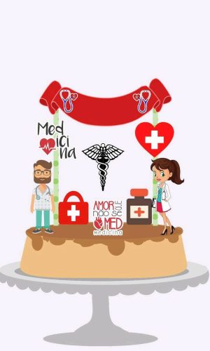 ARQUIVO DE CORTE TOPO DE BOLO MEDICINA (#1562)