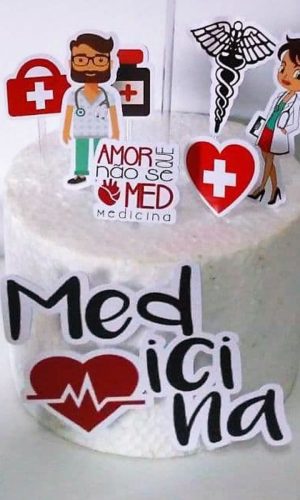 Arquivo de Corte Topo de Bolo Medicina Médico(a) (#15779)