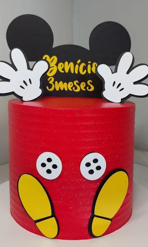 ARQUIVO DE CORTE TOPO DE BOLO MICKEY PARTES CORPO