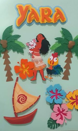 Arquivo de corte topo de bolo Moana