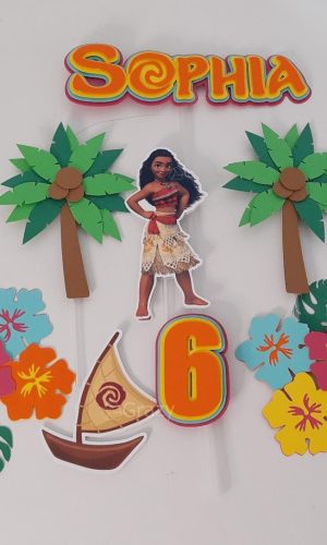 Arquivo de Corte Topo de Bolo Moana