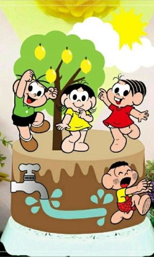 ARQUIVO DE CORTE TOPO DE BOLO MONICA TOY (#1566) STUDIO PDF