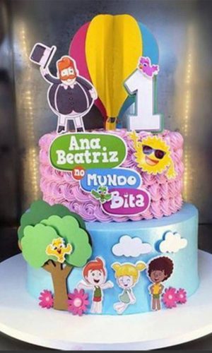 Arquivo De Corte Topo De Bolo Mundo Bita #15347
