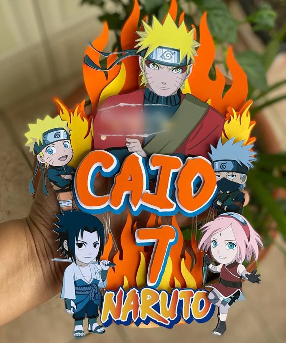 Arquivo de Corte: Topo de Bolo Naruto 005
