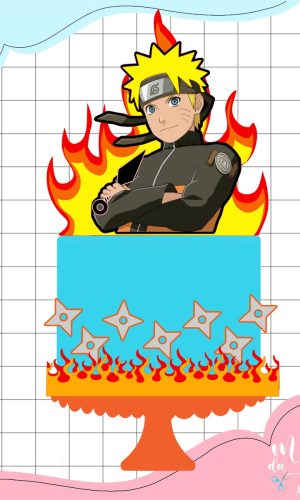Arquivo de Corte: Topo de Bolo Naruto 012