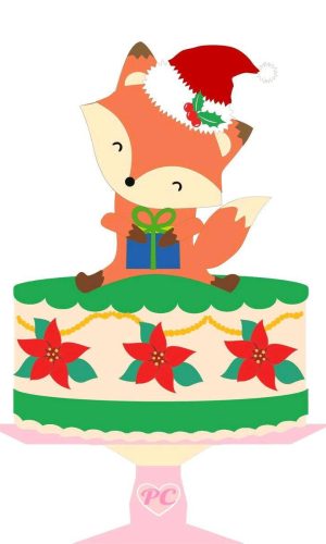 ARQUIVO DE CORTE TOPO DE BOLO NATAL (#1600) STUDIO