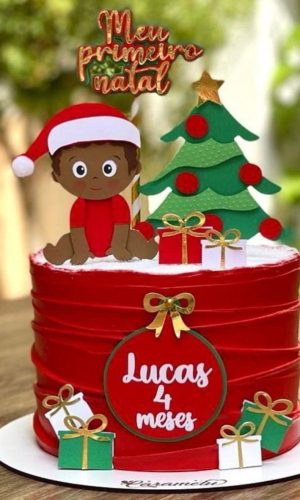 Arquivo de Corte Topo de Bolo Natal 2022 #15519