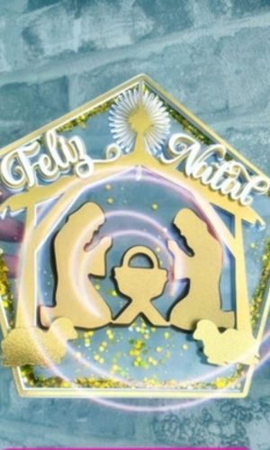 Arquivo de Corte Topo de Bolo Natal 2022 #15537