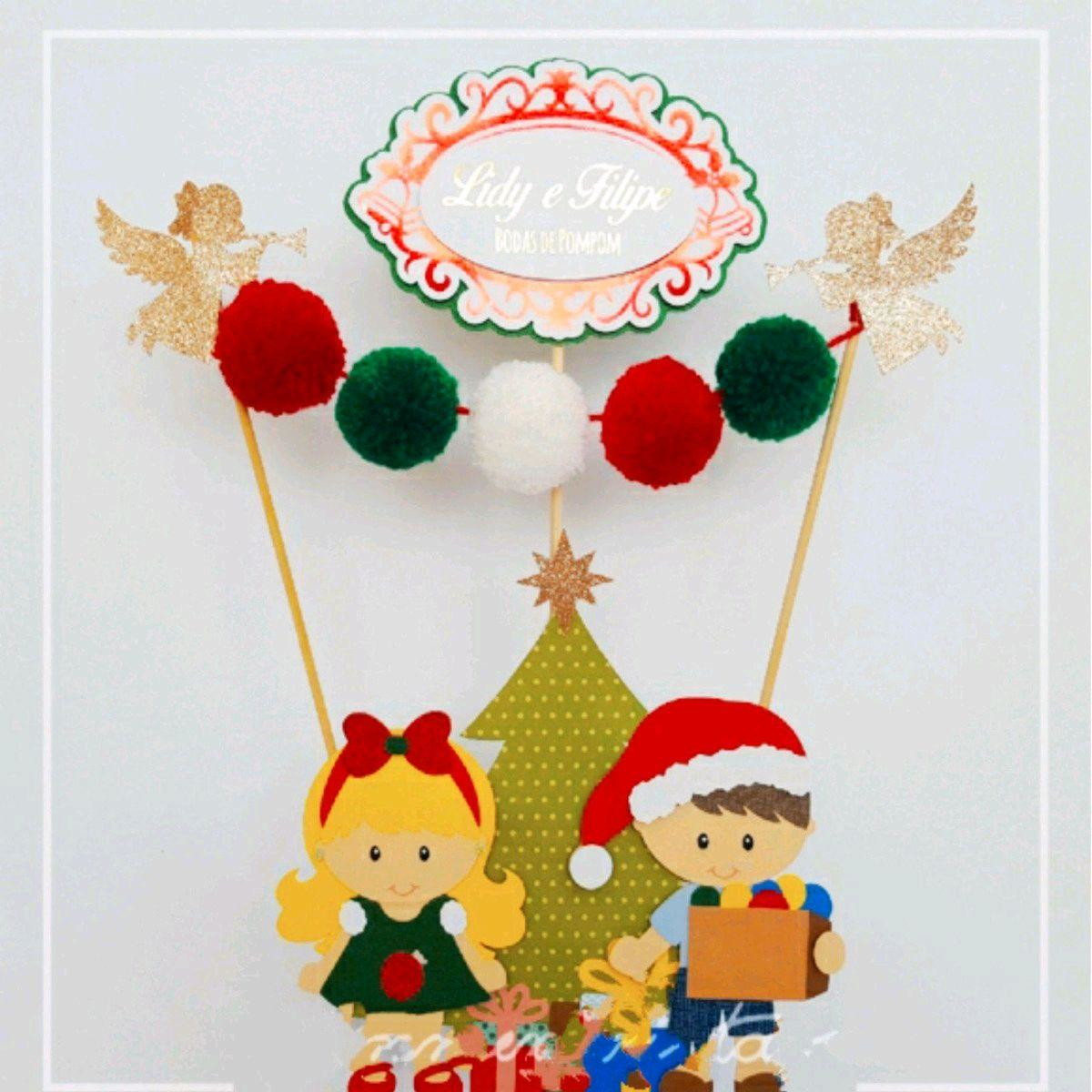 ARQUIVO DE CORTE TOPO DE BOLO NATAL (#2084) STUDIO