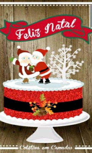 ARQUIVO DE CORTE TOPO DE BOLO NATAL (#2099) STUDIO
