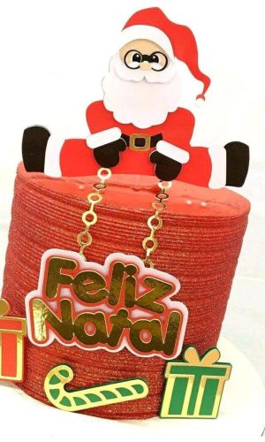 Arquivo de Corte Topo de Bolo Natal (#2106) Studio