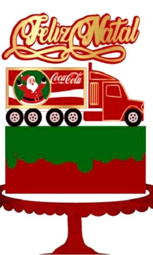 ARQUIVO DE CORTE TOPO DE BOLO NATAL (#2122) STUDIO