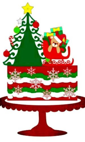 ARQUIVO DE CORTE TOPO DE BOLO NATAL (#2134) STUDIO