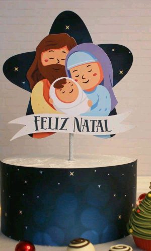ARQUIVO DE CORTE TOPO DE BOLO NATAL (#2150) STUDIO E PDF