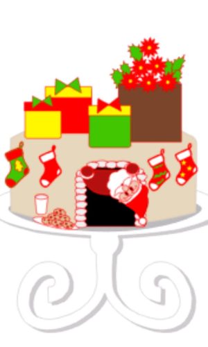 ARQUIVO DE CORTE TOPO DE BOLO NATAL - CAMADAS (#2222) STUDIO