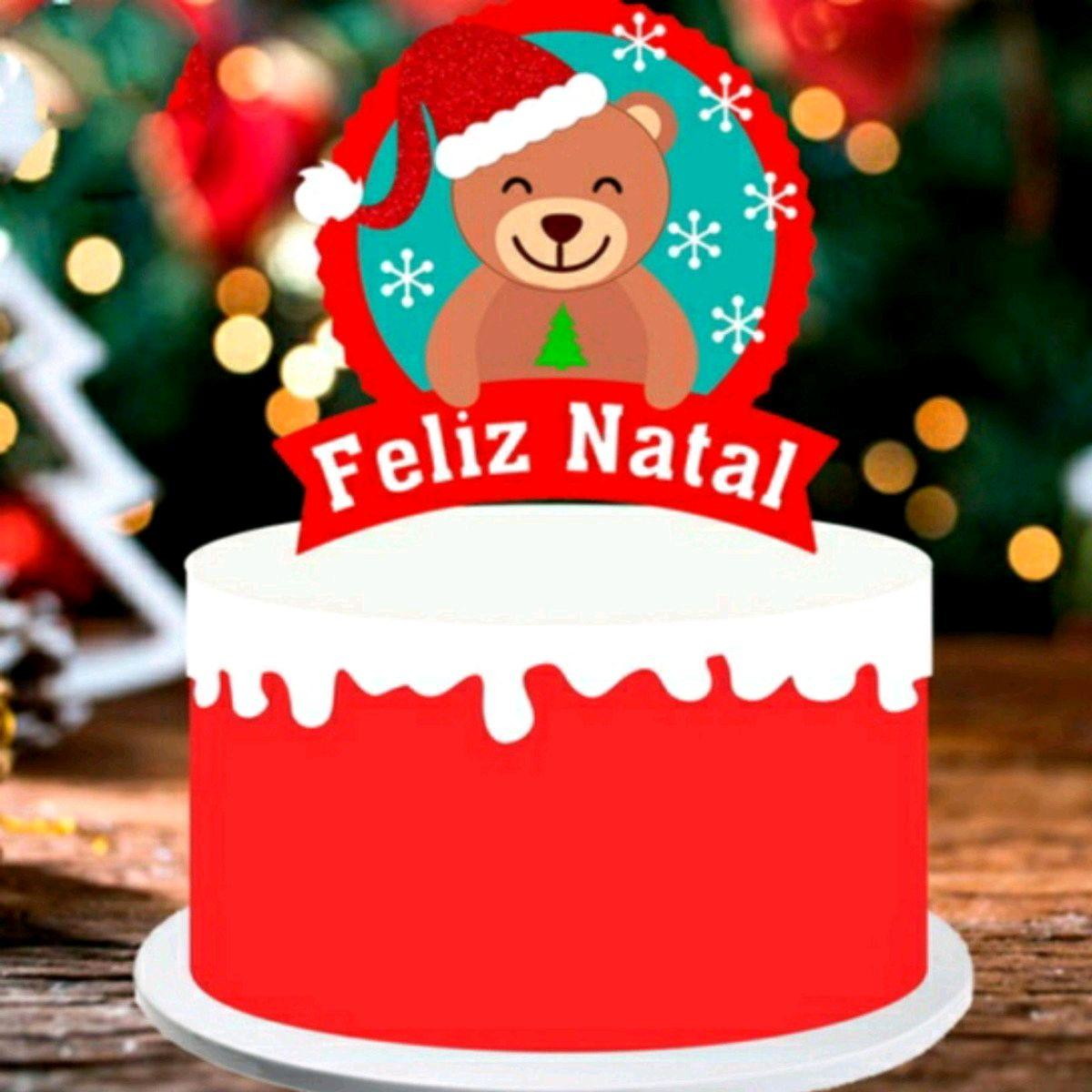 ARQUIVO DE CORTE TOPO DE BOLO NATAL - CAMADAS (#2243) STUDIO