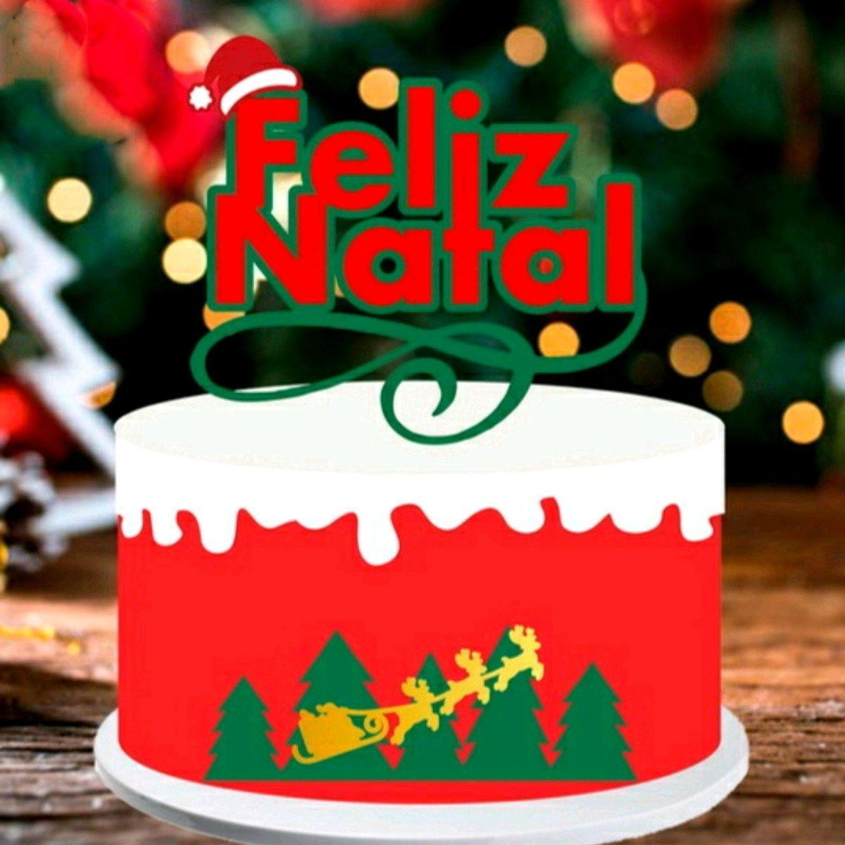 ARQUIVO DE CORTE TOPO DE BOLO NATAL - CAMADAS (#2252) STUDIO