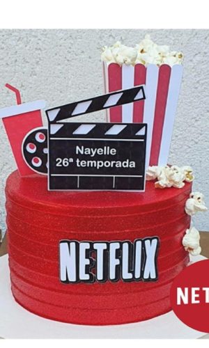 ARQUIVO DE CORTE TOPO DE BOLO NETFLIX