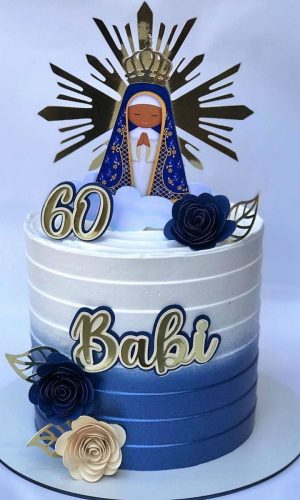 Arquivo de Corte Topo de Bolo Nossa Senhora Aparecida #15785