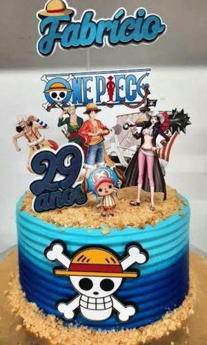 Arquivo de Corte Topo de Bolo One Piece #15776 Studio