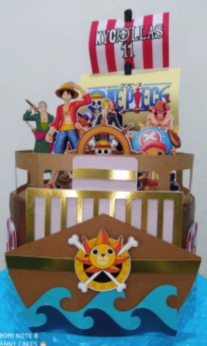 Arquivo de Corte Topo de Bolo One Piece #15801 Studio
