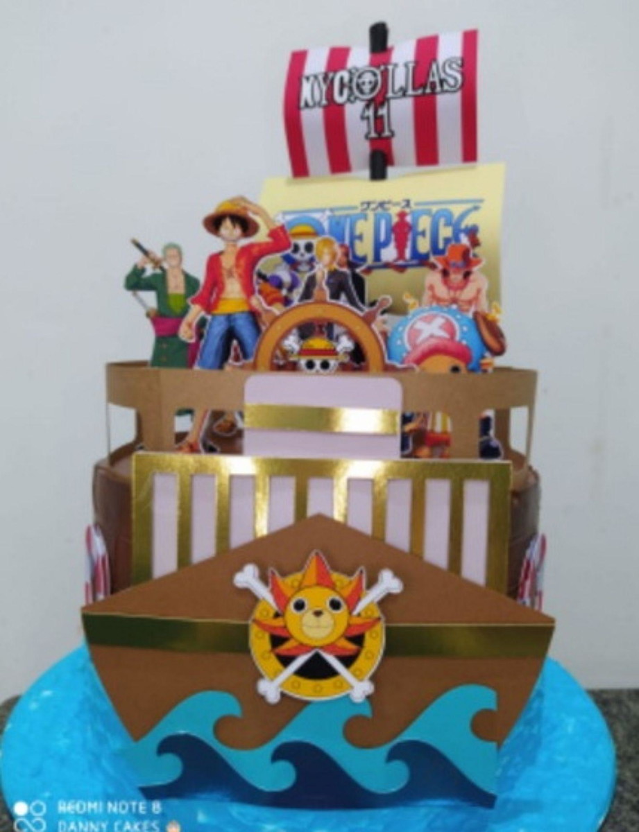 Arquivo de Corte Topo de Bolo One Piece #15801 Studio