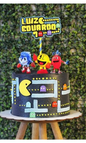 Arquivo de corte Topo de bolo Pacman