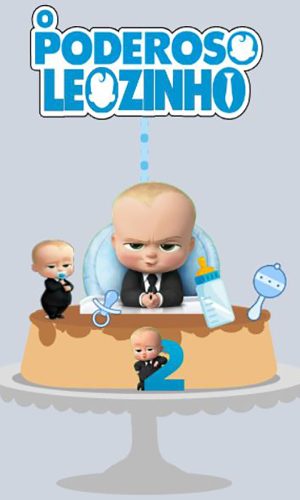 Arquivo de Corte: Topo de Bolo Poderoso Chefinho 002
