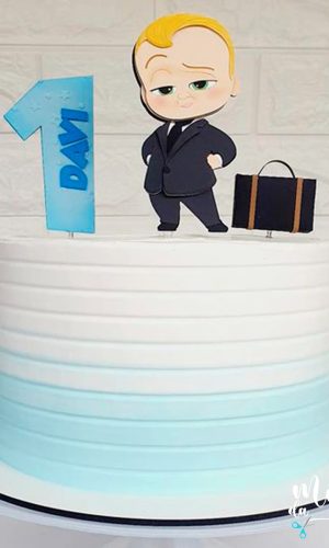 Arquivo de Corte: Topo de Bolo Poderoso Chefinho Mala 3d 007