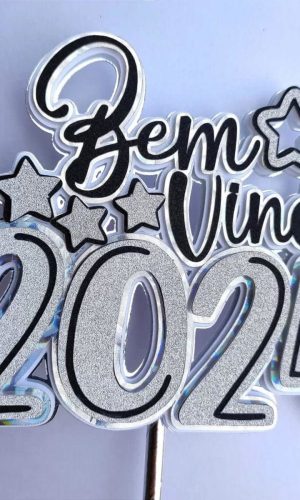 Arquivo de Corte Topo de Bolo Reveillon Ano Novo 2024 #16814