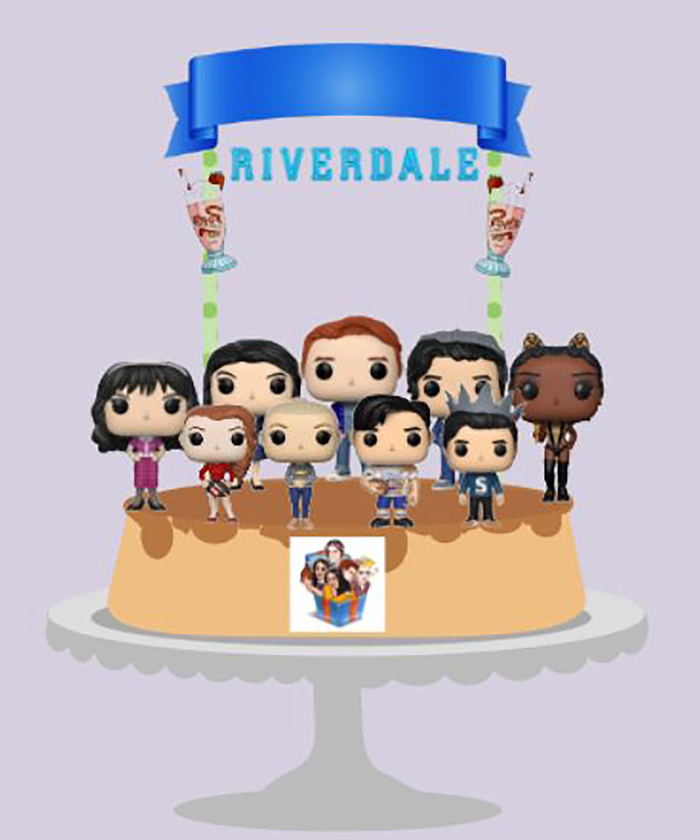 Arquivo de Corte: Topo de Bolo Riverdale 002