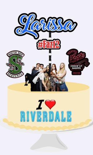 Arquivo de Corte: Topo de Bolo Riverdale 003