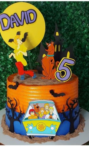 ARQUIVO DE CORTE TOPO DE BOLO SCOOBY DOO
