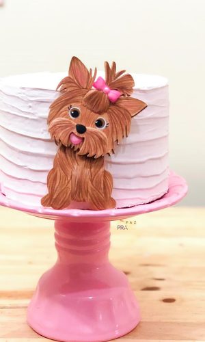 Arquivo de Corte: Topo de Bolo Shih-tzu Cachorrinho 003