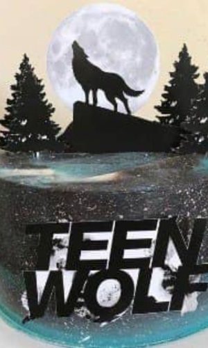 Arquivo de Corte Topo de Bolo Teen Wolf #13671