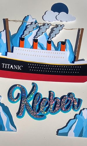 Arquivo de Corte: Topo de Bolo Titanic Camadas 001