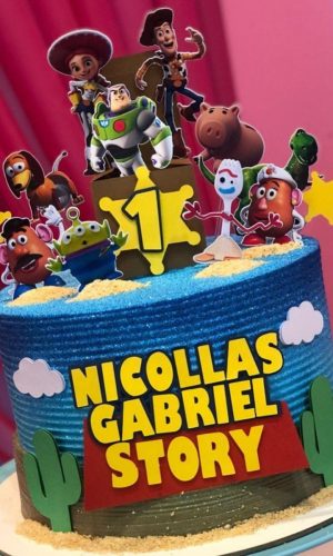 ARQUIVO DE CORTE TOPO DE BOLO TOY STORY #13668