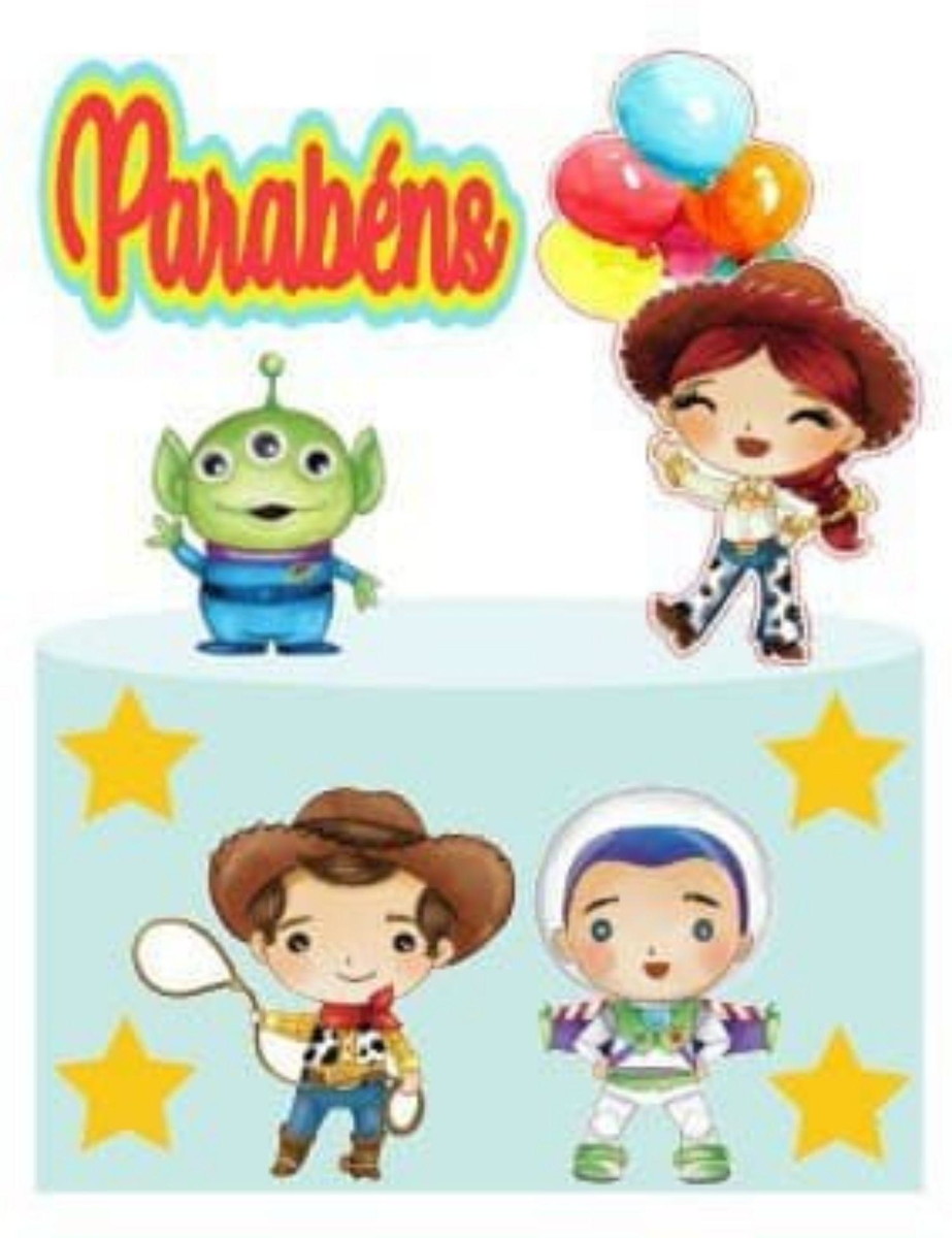 Arquivo de Corte Topo de Bolo Toy Story #17165