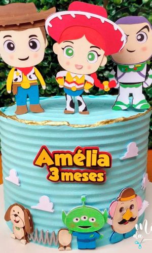 Arquivo de Corte: Topo de Bolo Toy Story em Camadas 004