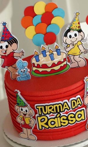 Arquivo de Corte Topo de Bolo Turma da Mônica #13663