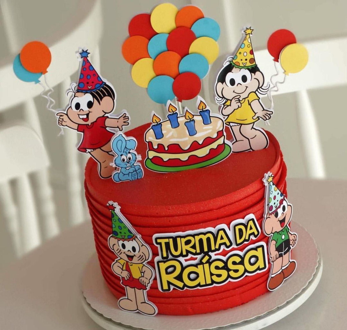 Arquivo de Corte Topo de Bolo Turma da Mônica #13663