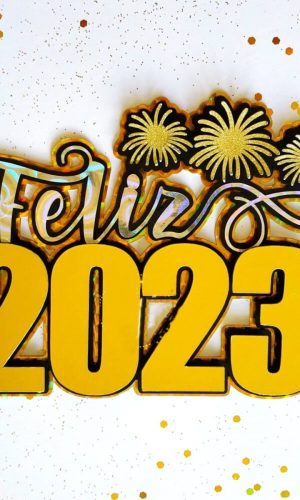 Arquivo de Corte Topo Feliz Ano Novo 2022
