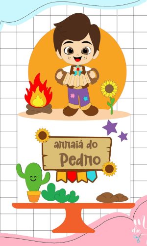 Arquivo de Corte: Topo Festa Junina Sanfoneiro Arraiá 214